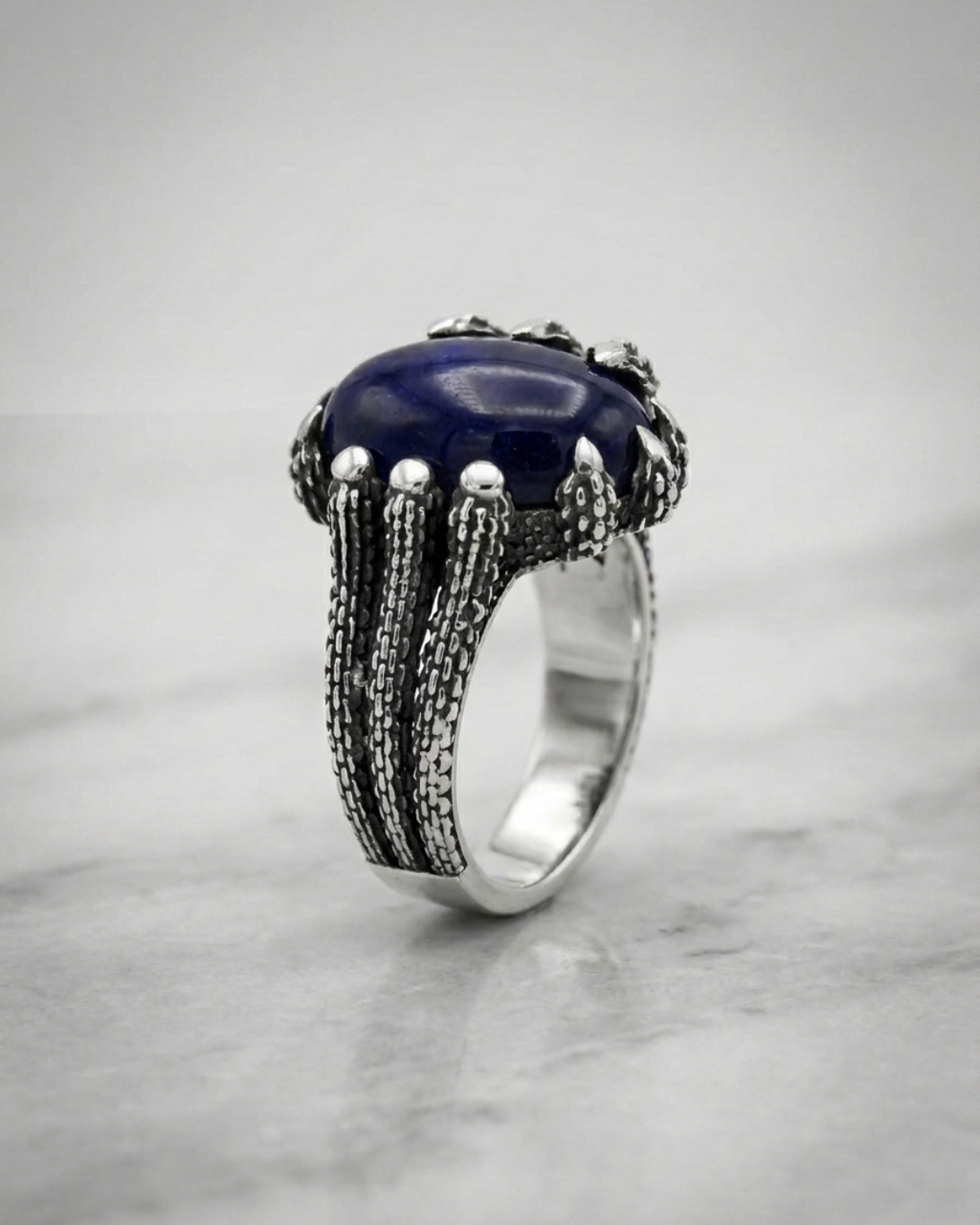 Lapis Talon Sovereign Ring