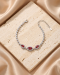 Luxury Scarlet Trio Marquise Bracelet