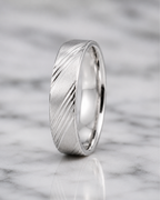 Zenith Slant Engraved Men’s Dibla Ring