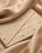 Gold Plated Vintage Marquise Bracelet