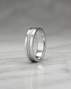 Apex Frosted Groove Men's Dibla Ring