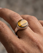 The Aurelian Tiger Eye Signet