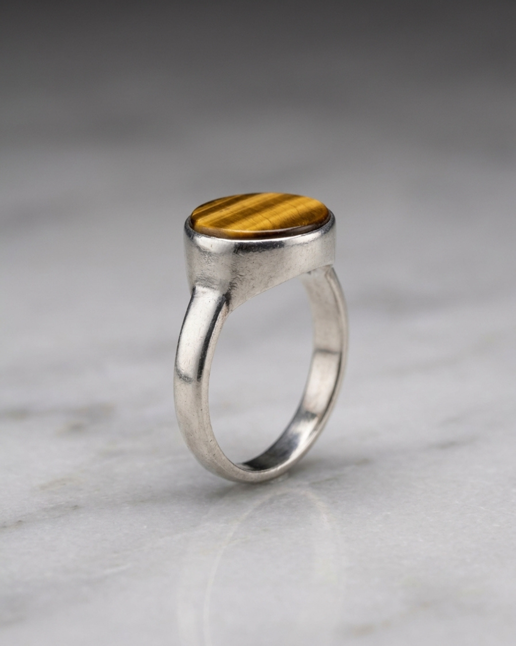 The Aurelian Tiger Eye Signet
