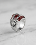 Scarlet Filigree Armor Ring