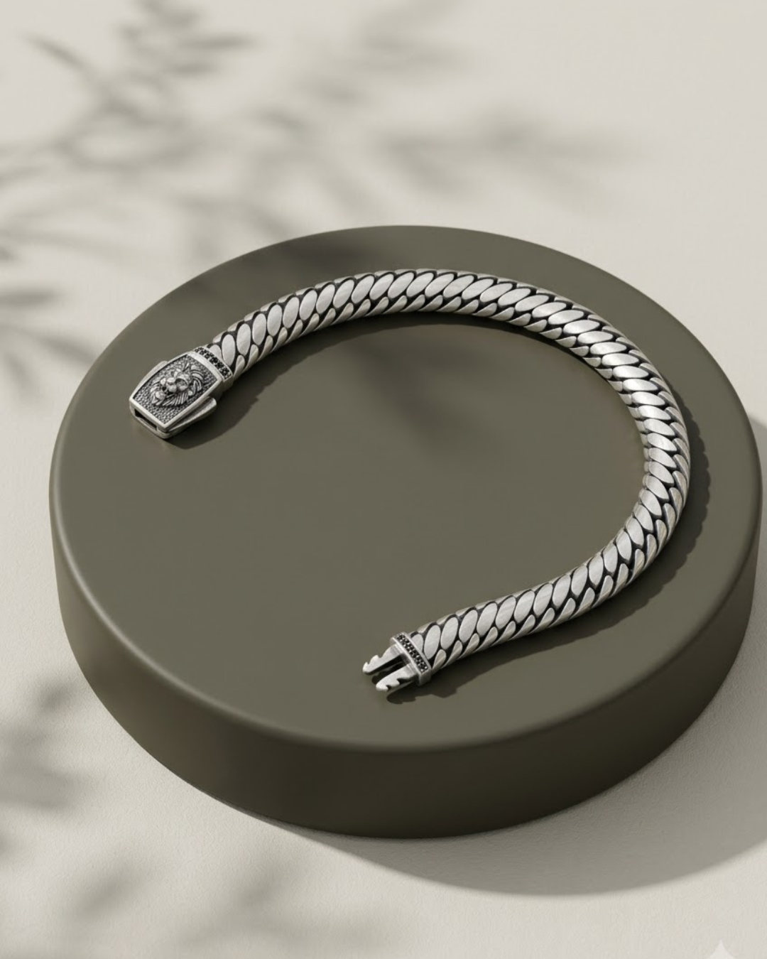 Lion Keel Bracelet Sterling Silver