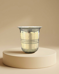 Classic Striped Pure Silver Kids Glass