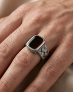 The Woven Amber Signet