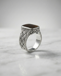 The Woven Amber Signet