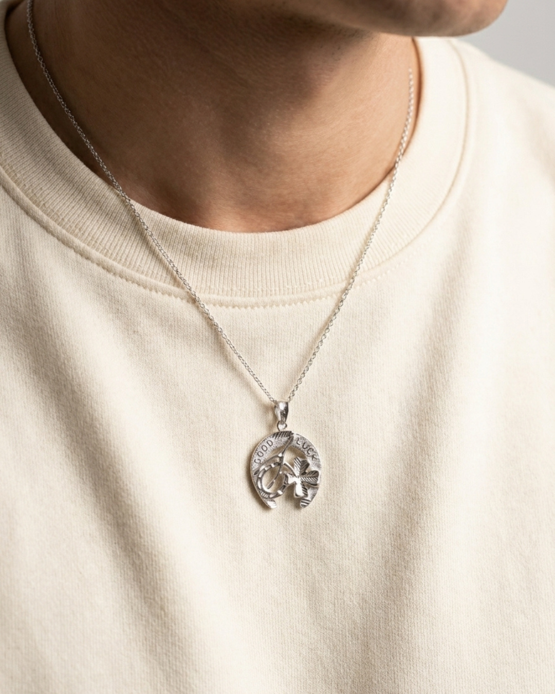Sovereign Good Luck Horseshoe Pendant