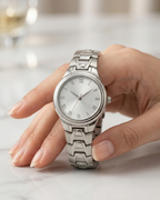 Silver Timeless Roman Numeral Watch