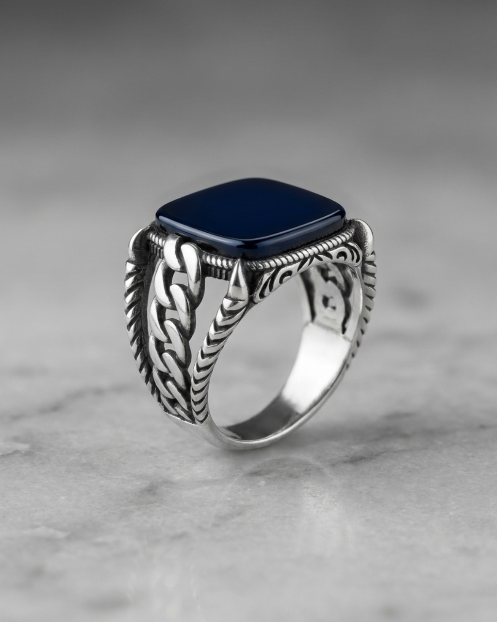 The Cobalt Ironclad Signet