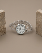 Classic Roman Numeral Crystal Watch