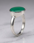 Imperial Jade Minimalist Ring
