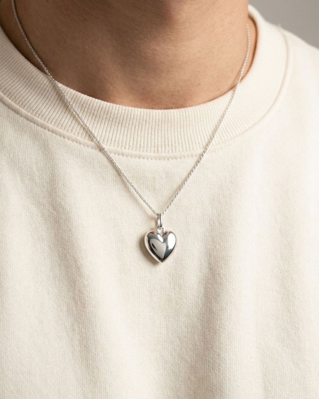 The Pure Amore Puff Heart Pendant