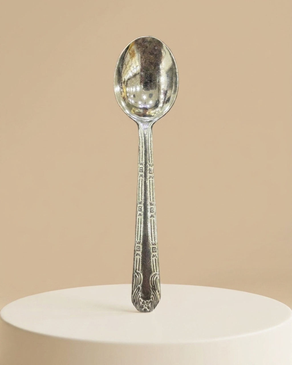 Heritage Engraved Silver Spoon