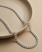 Curb Chain Sterling Silver
