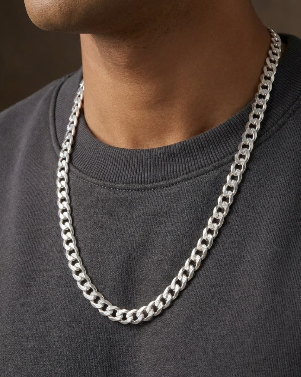 Curb Chain Sterling Silver