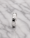 Titan Textured Geometric Men’s Dibla Ring