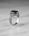 Sovereign Sapphire Cord Ring