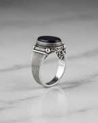 Sovereign Sapphire Cord Ring