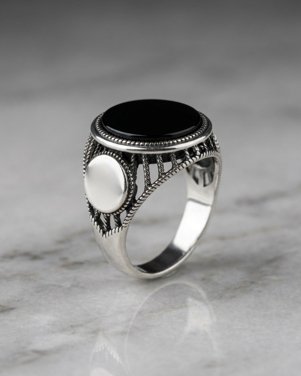 The Onyx Medallion Crown