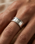 Rope Edge Statement Men’s Dibla Ring