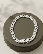 Classic Curb Link Men's Bracelet Sterling Silver