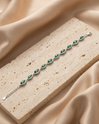 The Emerald Marquise Bracelet