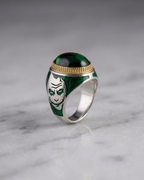 Joker Emerald Enigma Ring