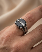 Titan Obsidian Gear Ring