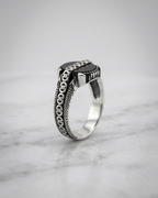 Titan Obsidian Gear Ring