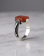 Sovereign Carnelian Zulfiqar Ring