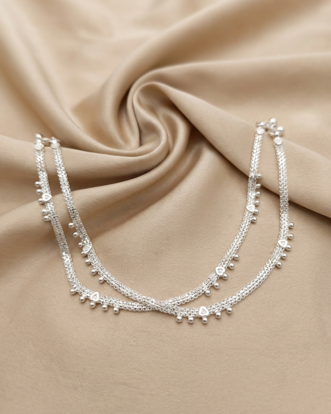 The Imperial Heritage Traditional Silver Payal