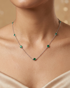 Oval Necklace Sterling Silver