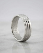 Titan Triple Grooved Men’s Dibla Ring
