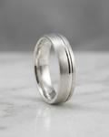 Linear Brushed Men’s Dibla Ring