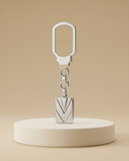 Apex Silver Keychain