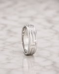Greek Maze Engraved Men’s Dibla Ring