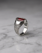 The Crimson Grid Baguette