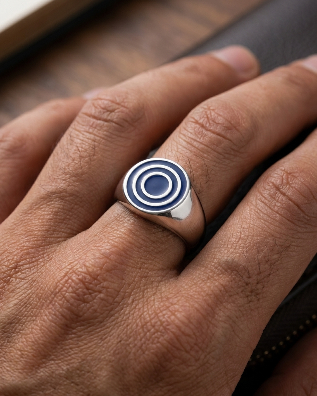 Milano Cobalt Orbit Ring