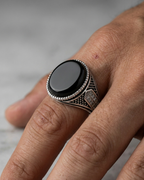 Venice Onyx Pavilion Ring