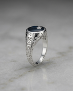 Venice Aurelia Filigree Signet Ring