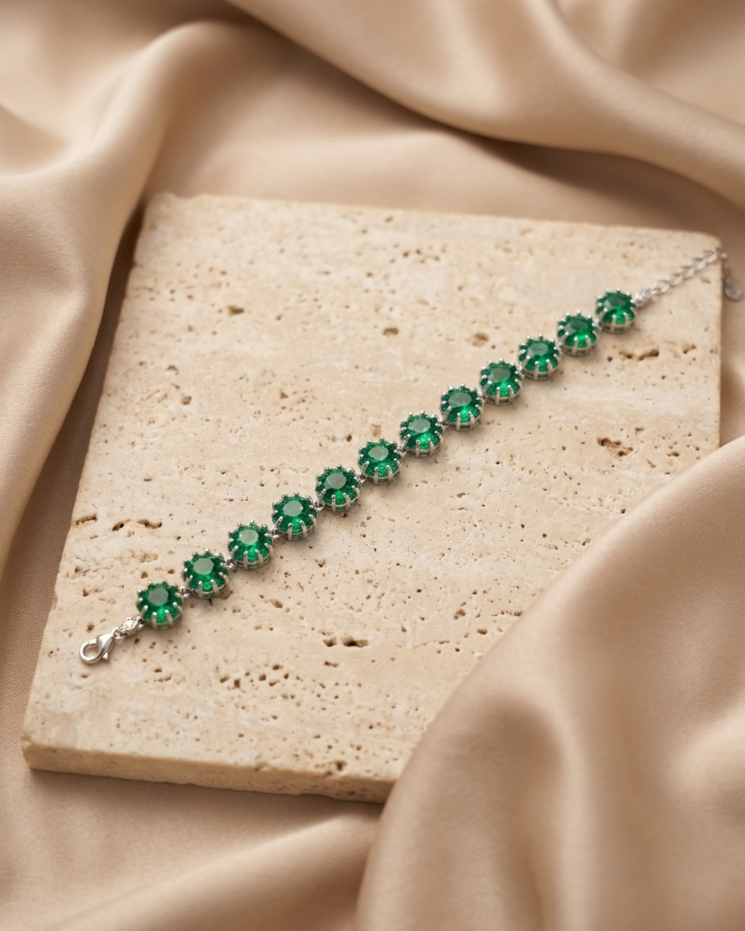 Imperial Emerald Bracelet