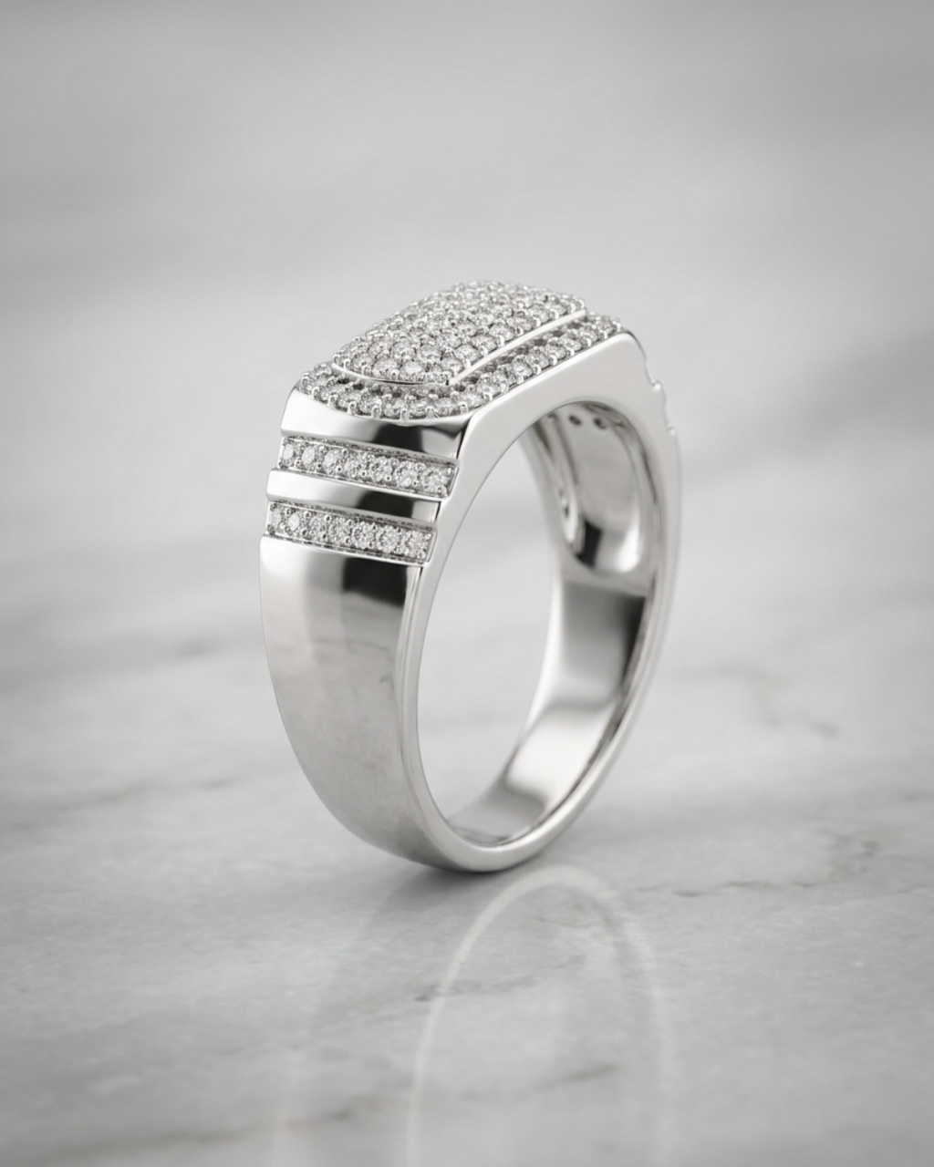Milano Palazzo Pave Signet Ring