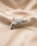 The Iced Revolver Statement Pendant