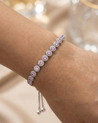 Blush Pink Bolo Bracelet