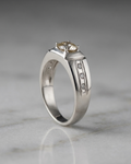 The Verona Champagne Solitaire
