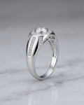Milano Riviera Solitaire Signet Ring