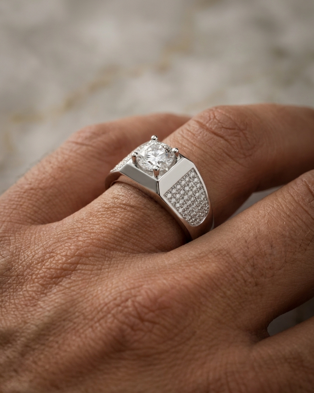 Naples Solitaire Prestige Ring