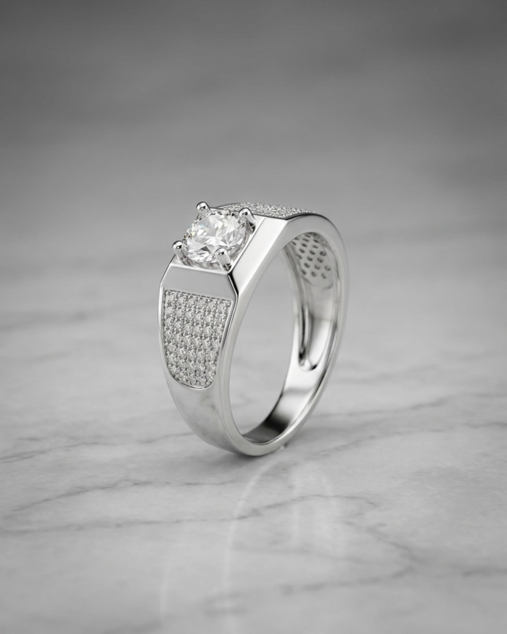 Naples Solitaire Prestige Ring
